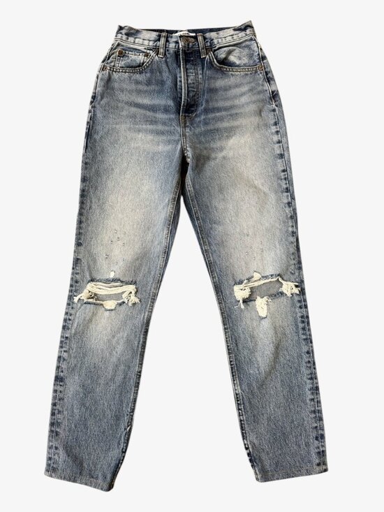 RE/DONE Denim - RE/DONE Super High Drain Pipe Jeans Size 25